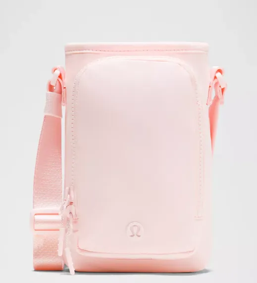 Water Bottle Crossbody With Front Pocket